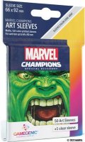 Marvel Champions : Sachet de 50 protge-cartes Hulk 66 x 91 mm (Standard)