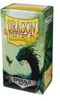 100 Dragon Shield Matte : Emerald
