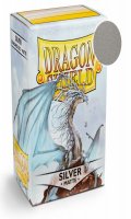 100 Dragon Shield Matte : Silver