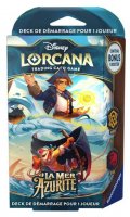 Lorcana - La Mer Azurite - Deck de Dmarrage Jim Hawkins et Tigrou