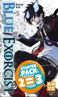 Blue exorcist - pack starter T.1  T.3