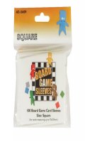 100 Board Game Sleeves : Square 69x69mm
